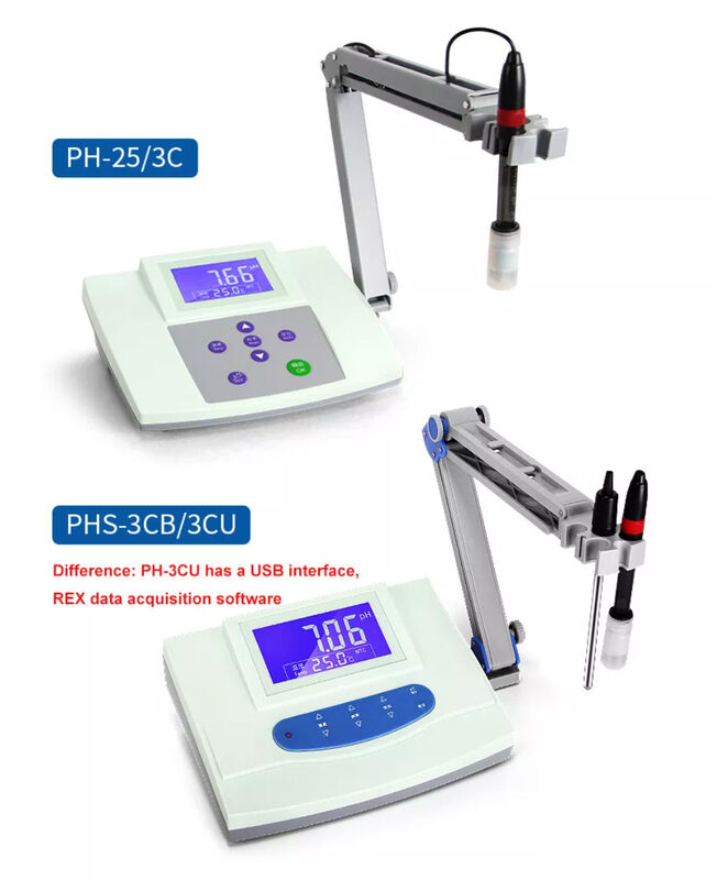 High Resolution Bench top PH / ORP Meter  1mV Resolution for Precise Measurements